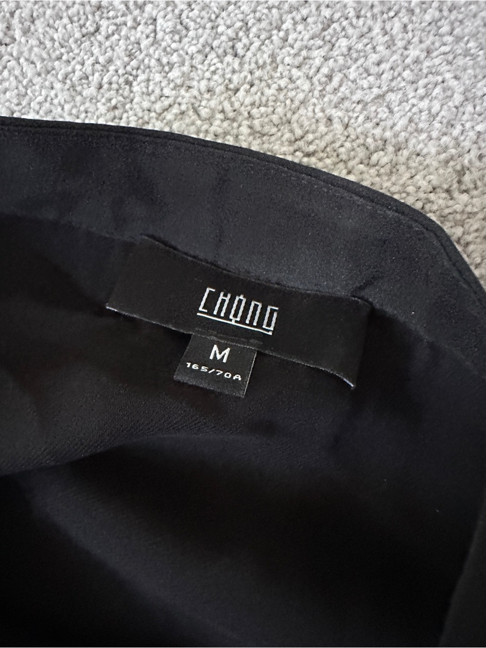 100% Silk Designer Black Asymmetric Midi Skirt W Adjustable Tassels Lined Size M - Picture 14 of 14
